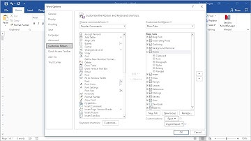 Quick Tip: Microsoft Word: Turn on the Developer Tab