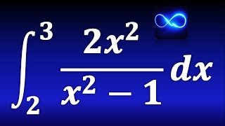 Definite integral, division of polynomials. RESOLVED EXERCISE