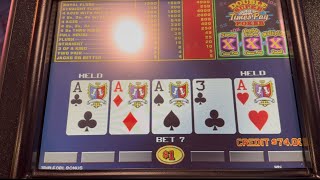Video Poker Mistake Turns Into a WIN! 🤯 Super Double Times Pay – Triple Double Bonus screenshot 4