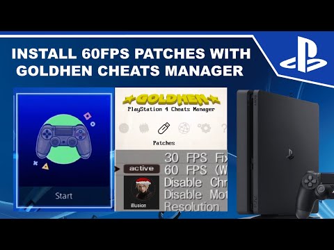 install illusion Patches Easily With GoldHEN v2.2.5b7 u0026 Cheat Manager (Jailbroken PS4)