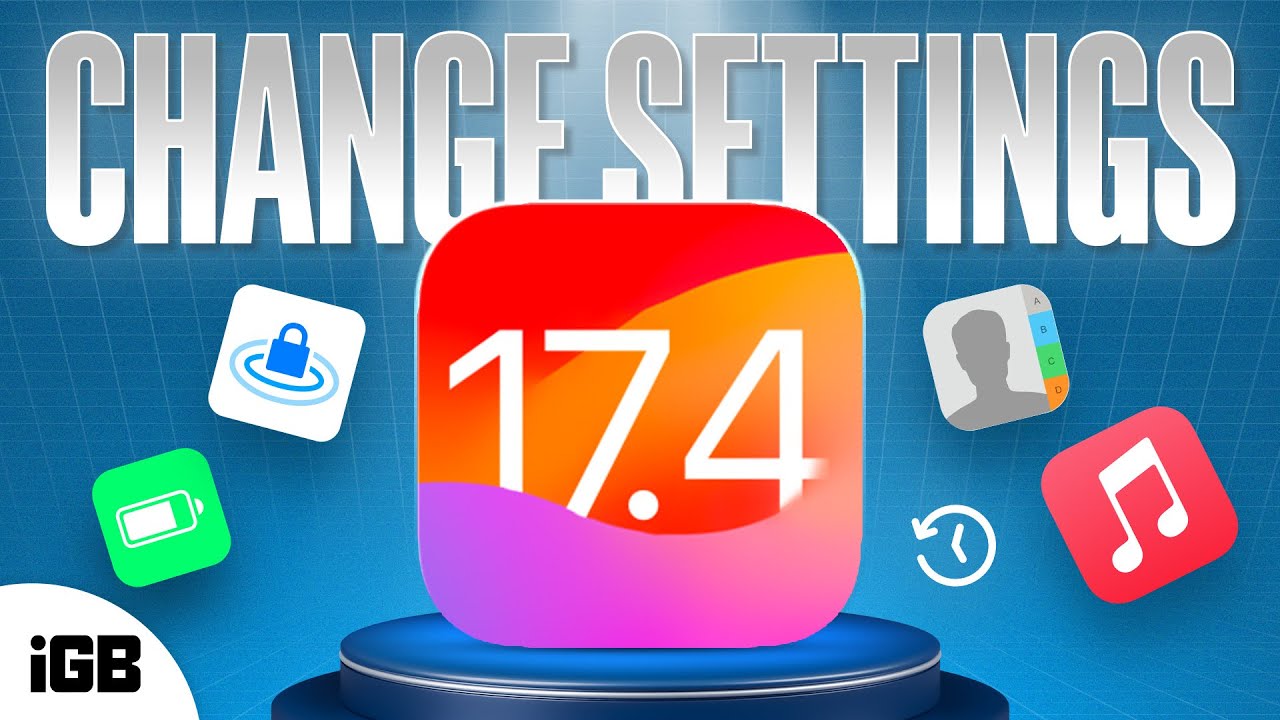 How To Change Setting In. X Ios iOS 17.4 - 10 Settings You NEED to Change Immediately! - YouTube