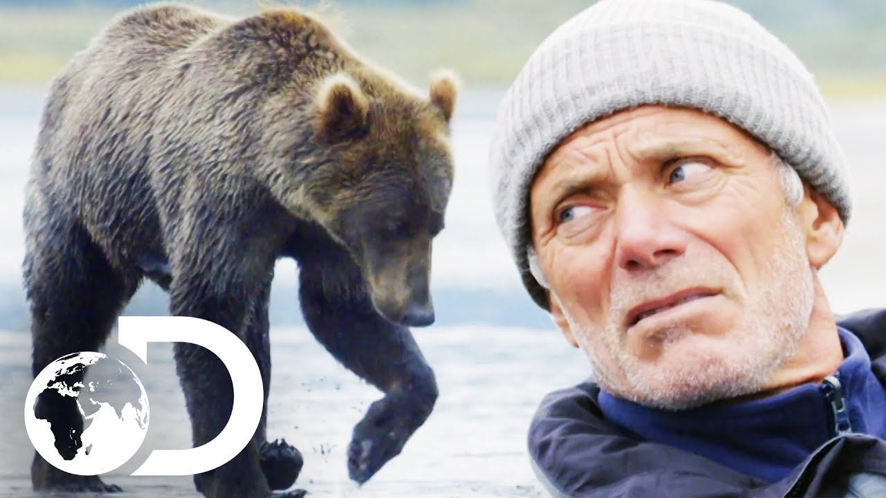 Jeremy Wade Gets Dangerously Close To A Wild Bear | Jeremy Wade's Dark Waters