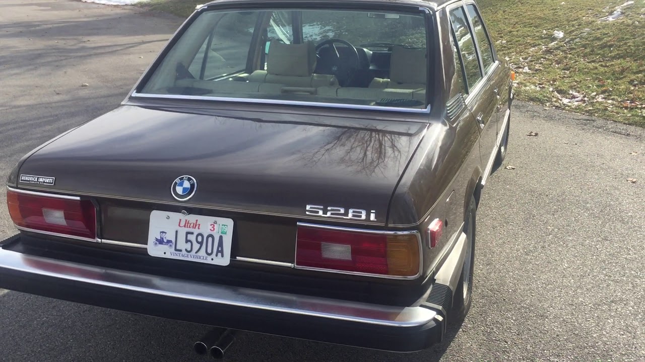 1979 BMW 528i 4speed 67k original miles Walk around