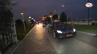 Ilham Aliyev Ve Xanlml Mehriban Aliyeva.turkiye Prezdenti.receb Tayib Erdoganl Ve Xanlmlnl Qarşladl.