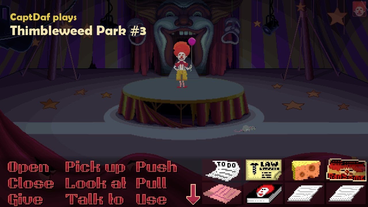 CaptDaf Thimbleweed Park (Part 3) YouTube