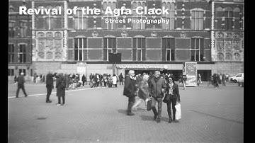 Street Photography - Agfa Clack - I just took it with me to Amsterdam