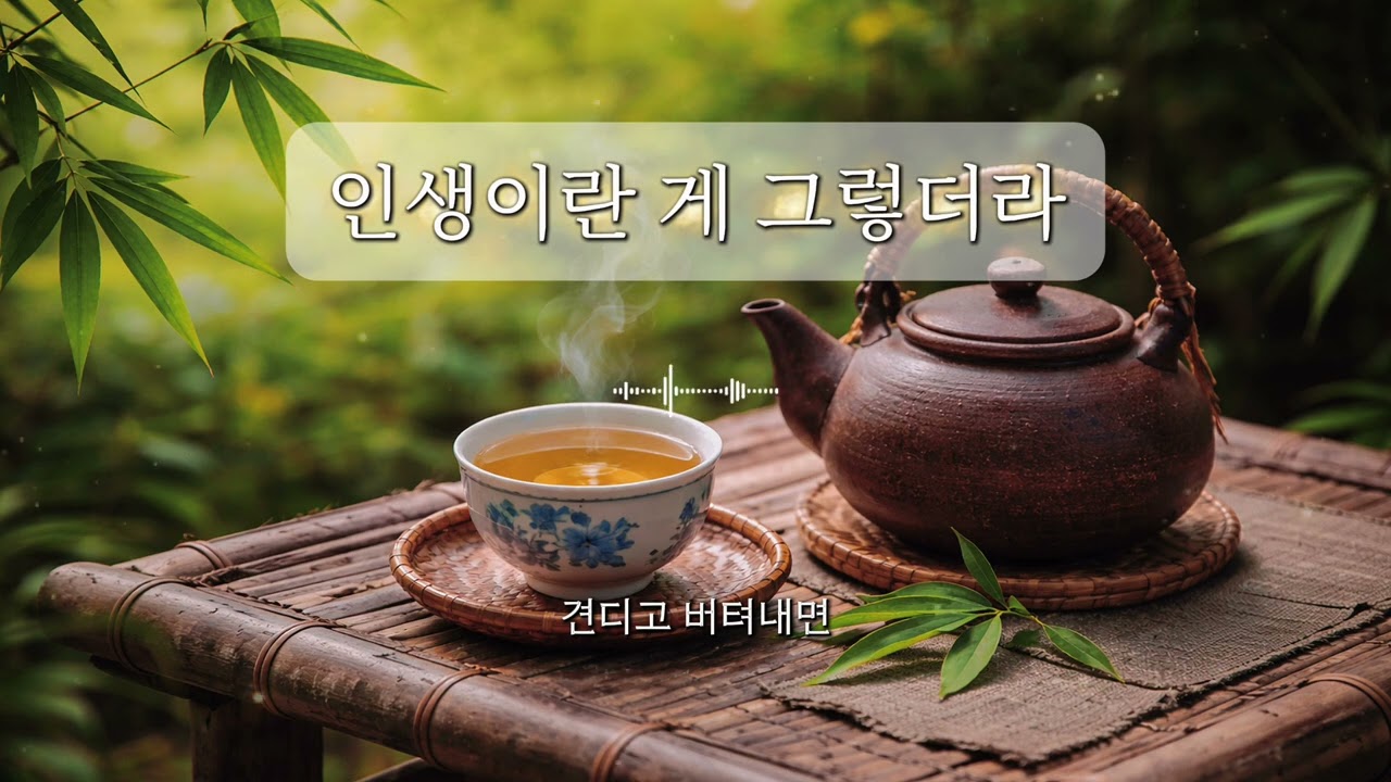 인생이란 게 그렇더라 (가사) 