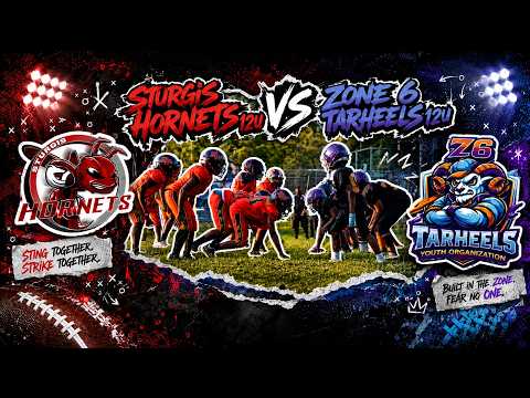 Zone 6 Tarheels 12u vs Sturgis Hornets 12u
