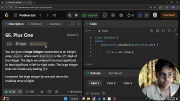 LeetCode 66: Plus One (Easy)