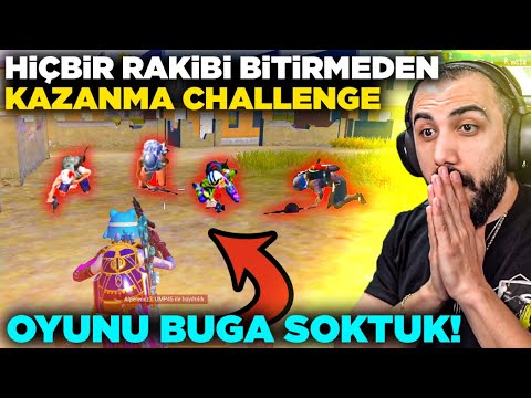 DÜNYA'DA İLK!! 😮 HİÇBİR TAKIMI BİTİRMEDEN KAZANMA CHALLENGE!! (OYUNU BOZDUK) | PUBG MOBILE