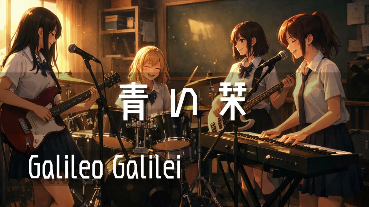 【青い栞 / Galileo Galilei】もし女子高生バンドが全力でカバーしたら