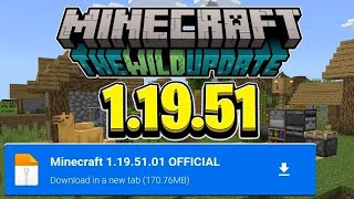 Minecraft pe 1.19.51 official version release