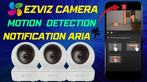 Ezviz Camera Motion Detection & Notification Setup. Ezviz customize motion detection area.