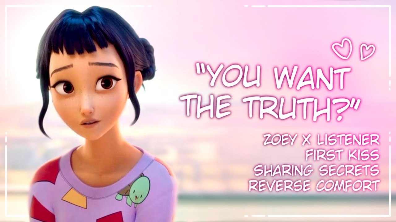 ASMR || Zoey Confesses To You 💕✨ [KPop Demon Hunters] [first kiss] [reverse comfort]