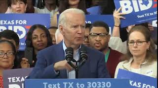 BIDEN: "YOU KNOW THE THING!"