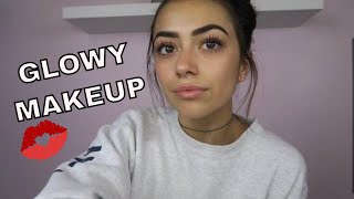 Celebrity EVERYDAY GLOWY MAKEUP TUTORIAL (No Foundation) GRWM Wealth
