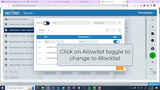 Net-Ref: How to add a link to Blocklist