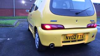Fiat Seicento Sporting Abarth with Sportex exhaust