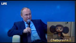 Путин чебурашка