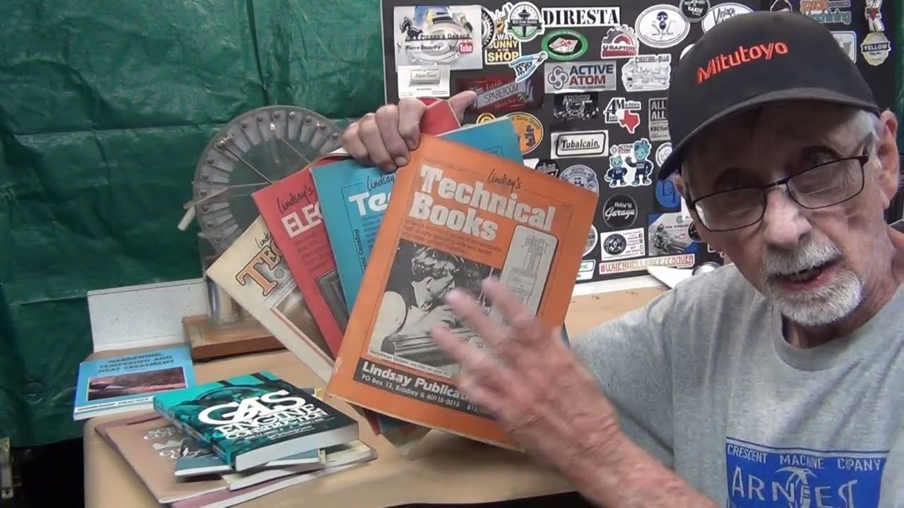 TOM LINDSAY KING OF TECHNICAL SHOP  BOOKS #1124 tubalcain