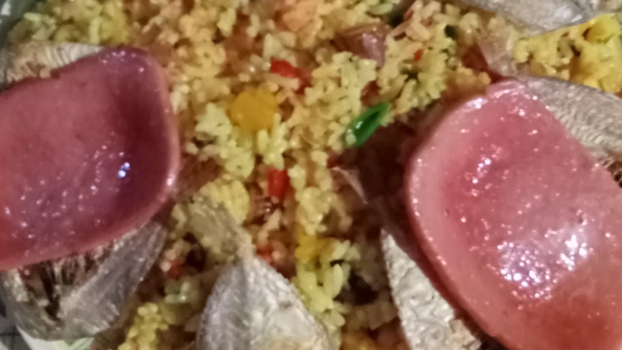 satisfying own version of fried rice with #bowad #ham #short #simple ...
