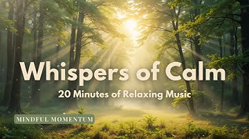 Whispers of Calm | 20 Minutes of Relaxing Flute & Ambient Soundscapes | Mindful Momentum