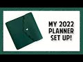 My 2022 Planner Set Up // Aura Estelle Gemstone Cloud!