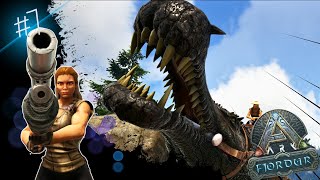 Face À Face Avec Le Sarcosuchus - Ark Fjordur