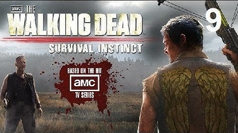 Walking Dead Survival Instinct Part 9 Stopping at neighborhoods, Freight Train with Merle HD