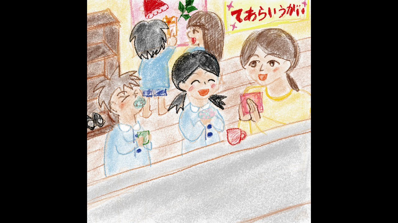 合格者が30分で描いてみた！お題「手洗い」保育士 実技試験 造形 