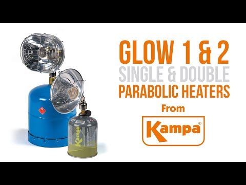 Glow 1 Parabolic Heater | Kampa Kampa Glow 1 Parabolic Heater from