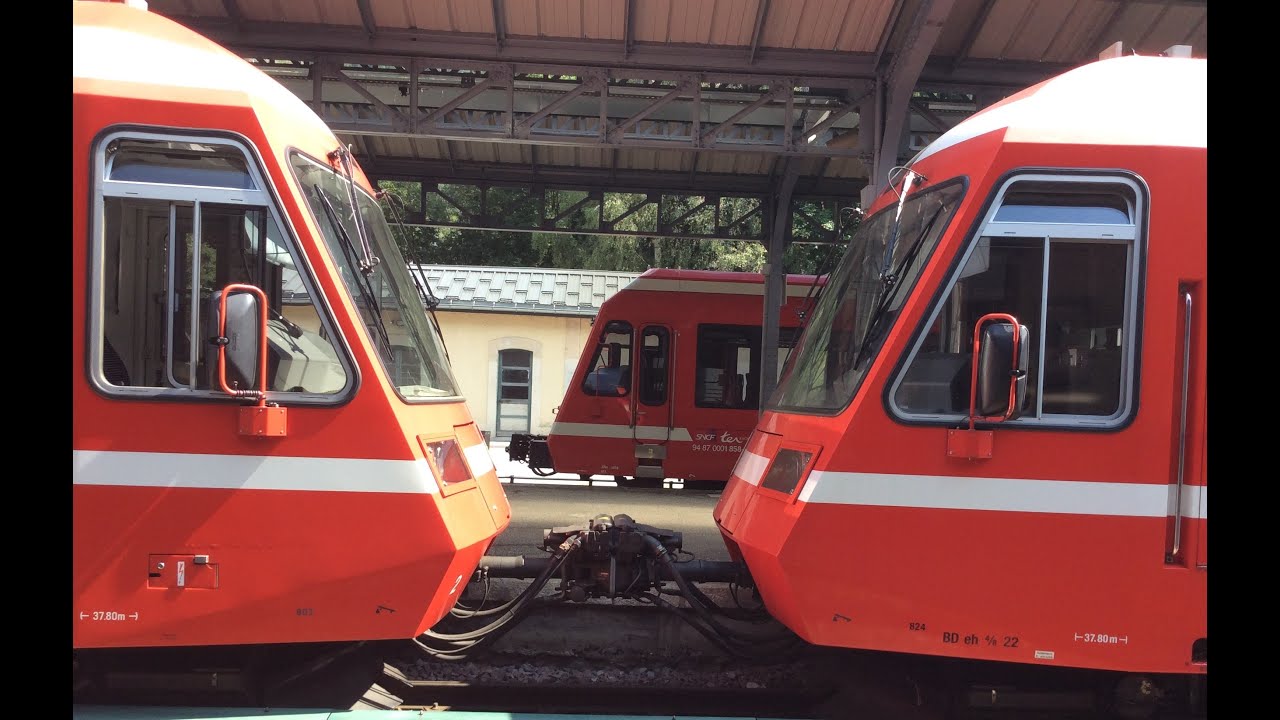 Chemin de fer de Vallorcine-Saint Gervais Les Bains Le Fayet p.1/4 - Mont Blanc Express