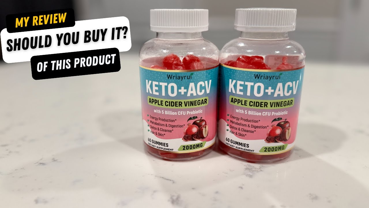 The Easiest Way To Add Acv To Your Routine | Wriayrui Apple Cider Vinegar Gummies