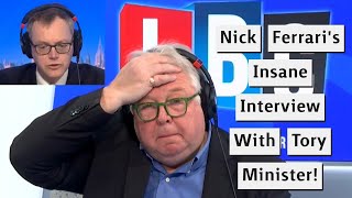 Nick Ferrari Cuts Short Frustrating Interview With Tory Minister!