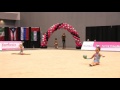 6 year old rhythmic gymnastic ball routine 2014