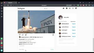 Instagram Homepage Design