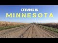Driving the rural roads of Minnesota with a GoPro fixed on the hood of the car