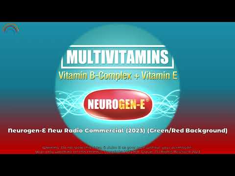 Neurogen-E New Radio Commercial (2023) (R3F's NewGen)