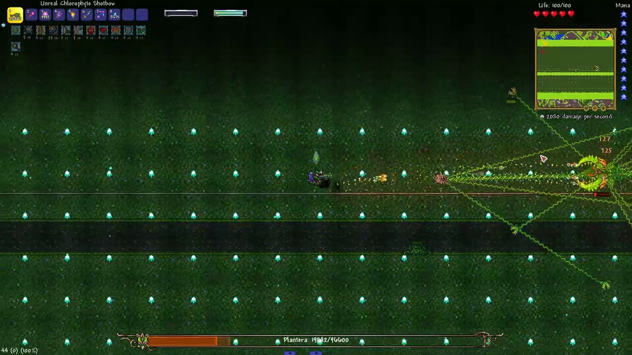 Terraria Calamity: Revengeance Plantera Nohit - YouTube