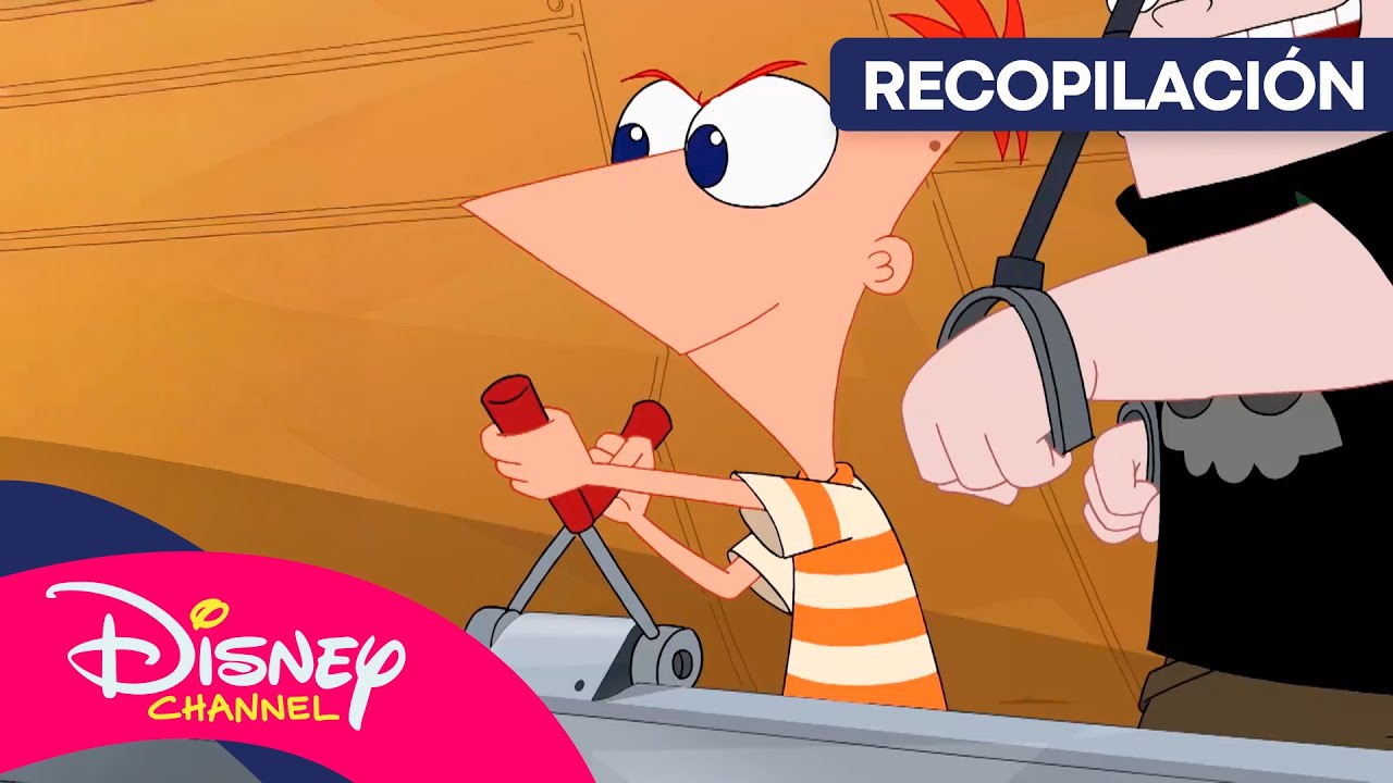 PHINEAS Y FERB: ¡La hora musical con Phineas y Ferb! 🎶🥳 | RECOPILACIÓN | @disneychannelES