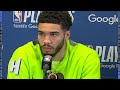 Jayson Tatum Postgame Interview - Game 4 | Celtics vs Nets | 2022 NBA Playoffs