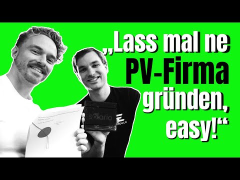 Realität der Firmengründung im PV-Bereich - unsere Erfahrung (MDS Podcast 001)