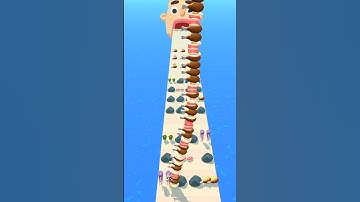 XXL Sandwich 🥪😱 make large hamburger cheese burger level 273 #shorts #youtubeshorts #fypviralシ