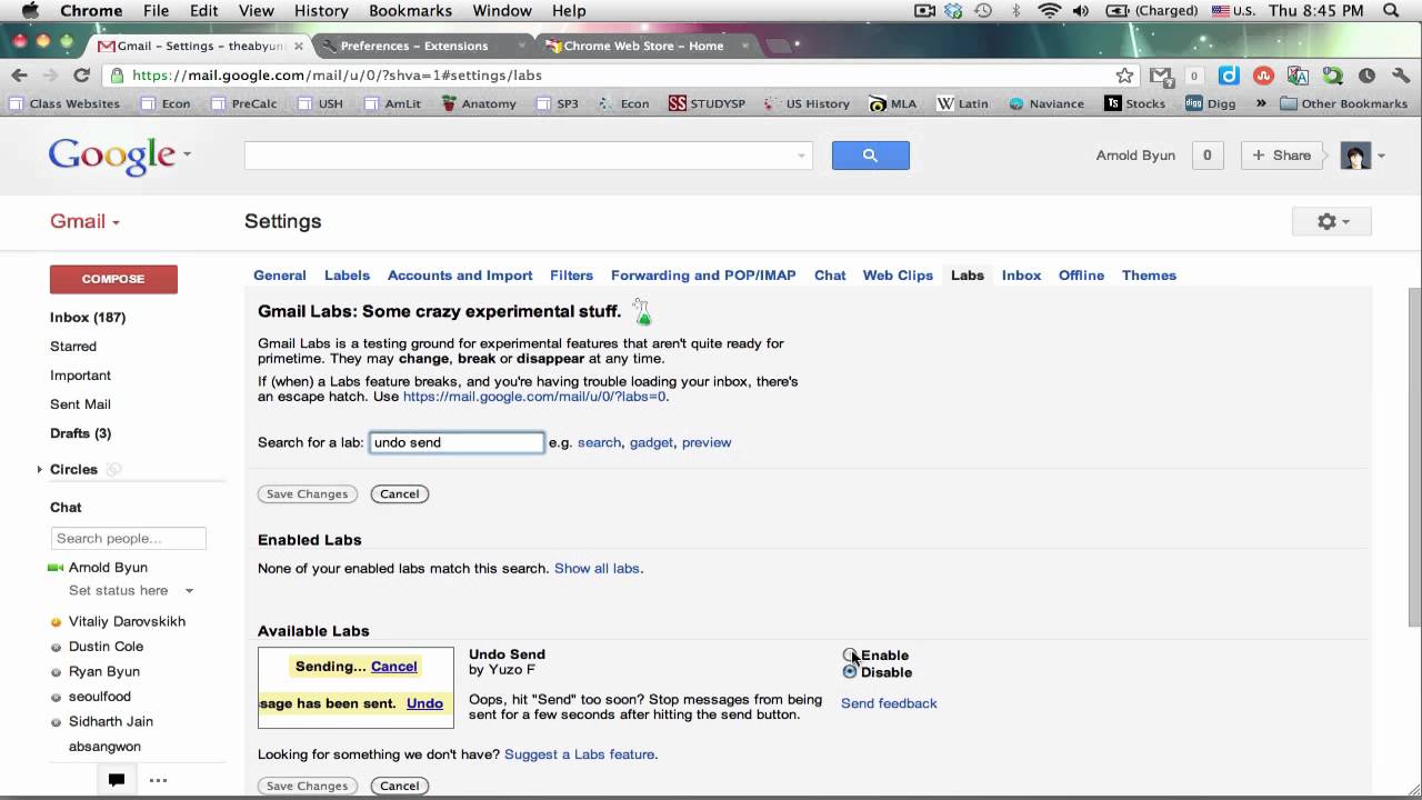 Gmail: Undo Send (2012) - YouTube