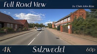 Salzwedel, Germany Steinitz, Sienau, Kricheldorf - Bundesstraße B248 - 4K Uhd2160P60P Video