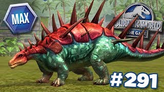 MAXED KENTROSAURUS!!! || Jurassic World - The Game - Ep291 HD screenshot 3