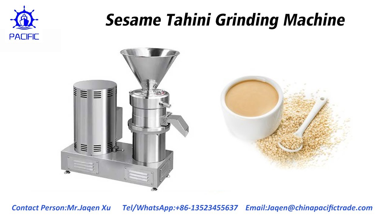 Sesame Tahini Grinding Machine|Sesame Butter Grinding Machine|Nut Butter Grinding Machine