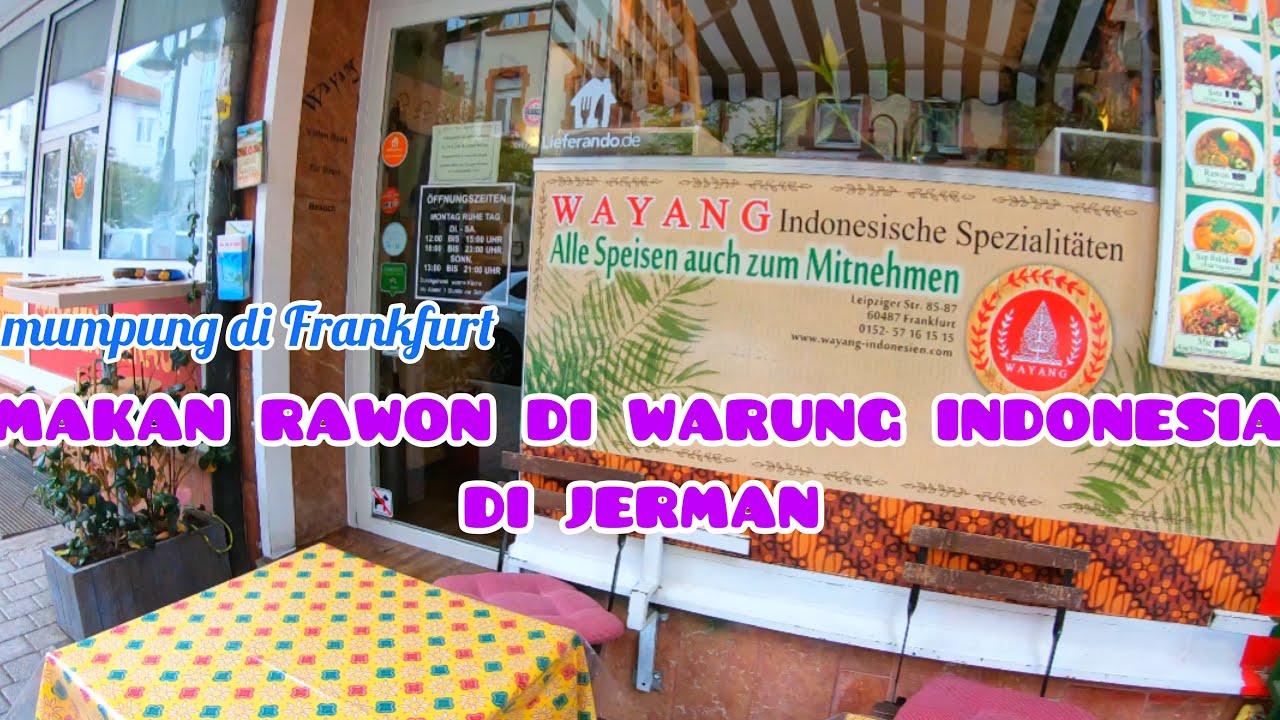 WARUNG INDONESIA DI JERMAN PERPANJANG PASPOR KE KJRI FRANKFURT YouTube