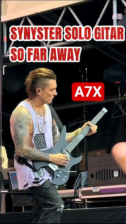 SYNYSTER GATES SOLO GITAR ‼️SO FAR AWAY#shorts