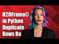 H2OFrame() in Python is adding additional duplicate rows to the Pandas DataFrame- Bug?